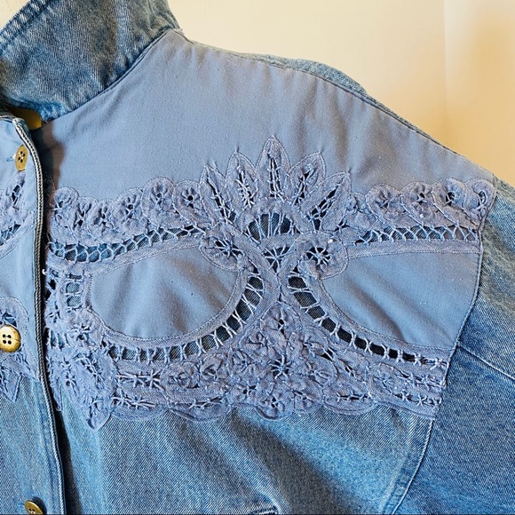Vintage 80’s/90’s TOGETHER! Denim Jacket - Picture 10 of 16